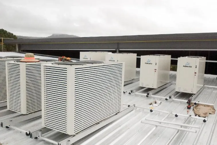 Rooftop condensers